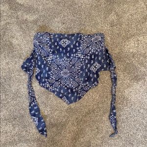 bandana tie top